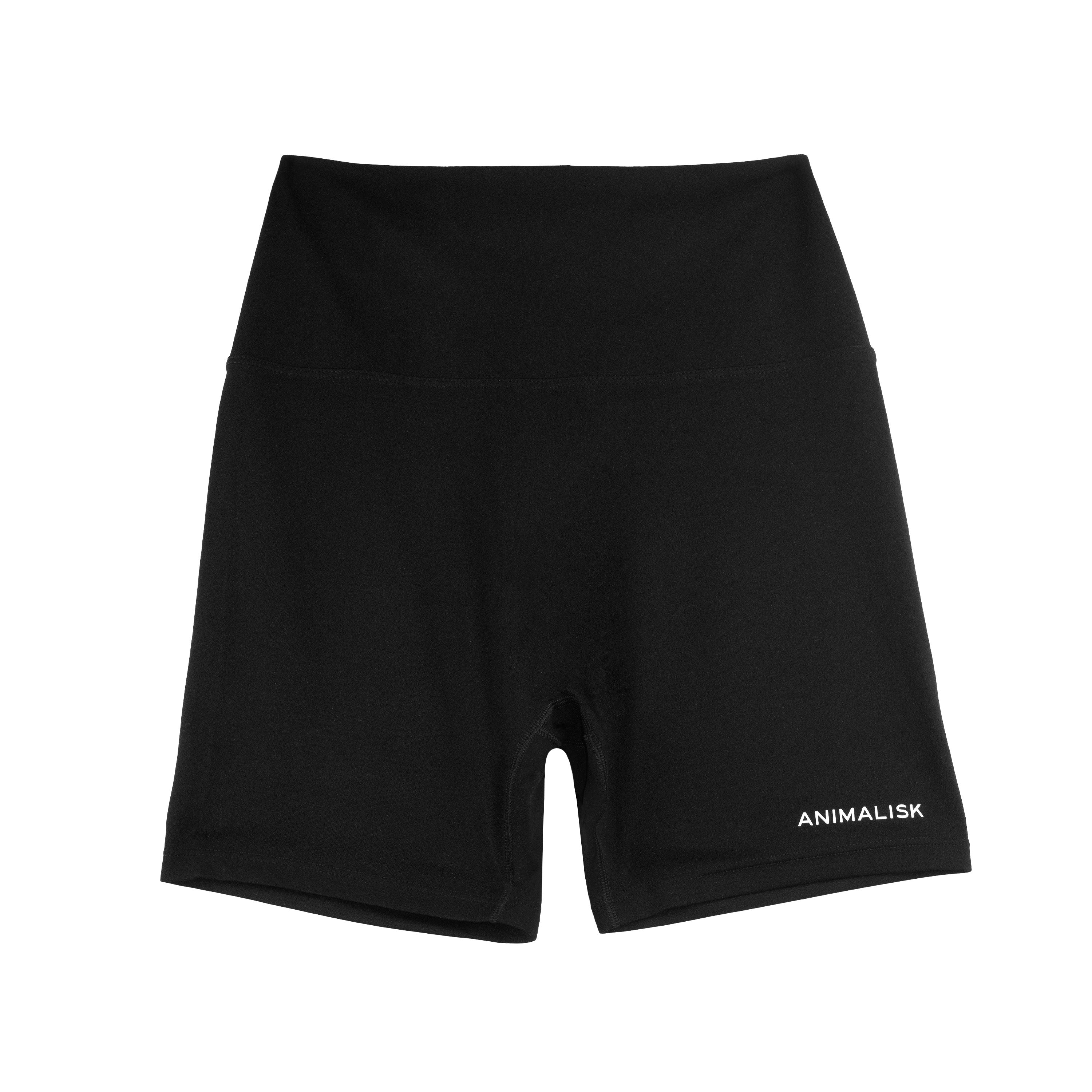 FluxForm™️ - Soft Touch Shorts in Obsidian Black