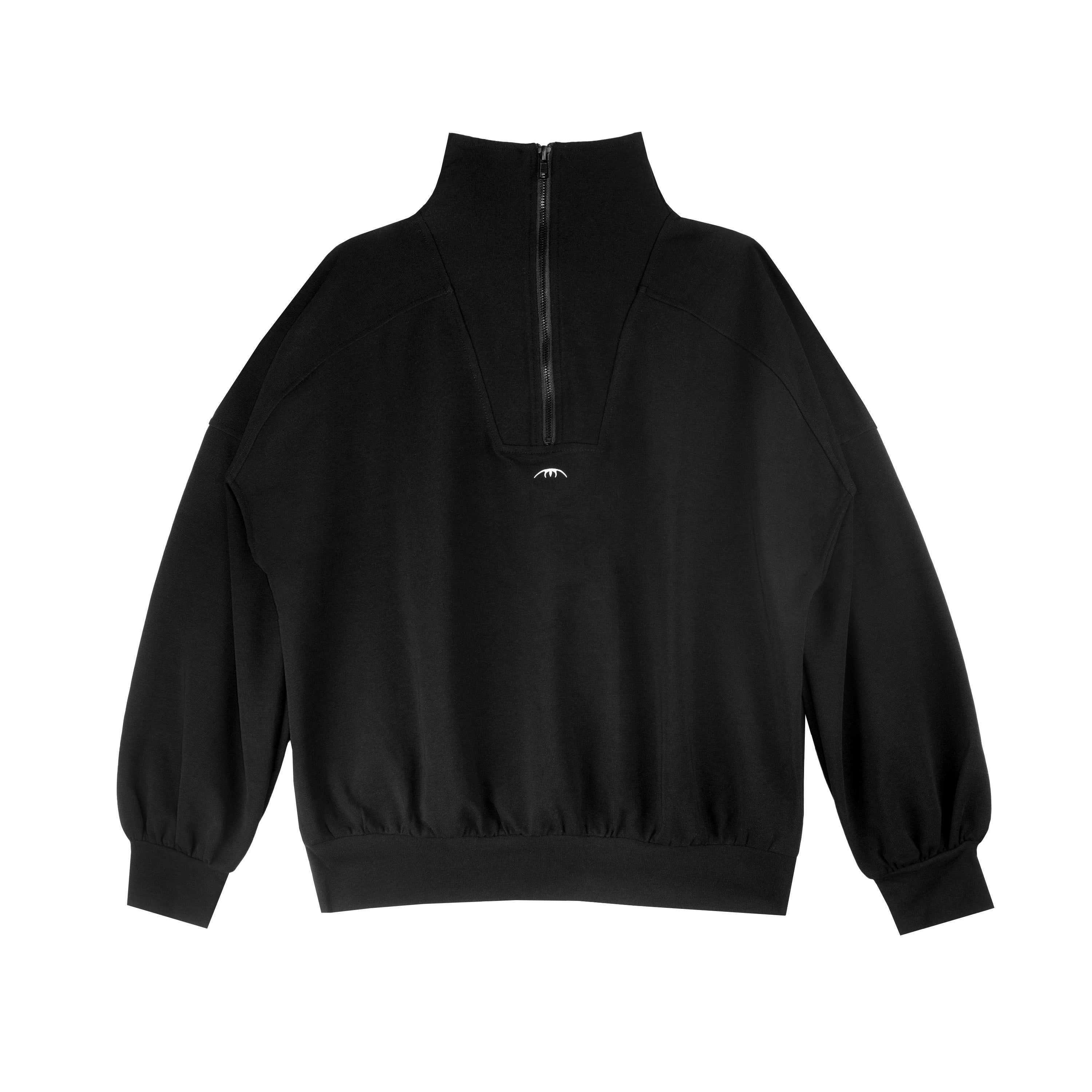 Velantra™️ Oversized Sweatshirt in Black
