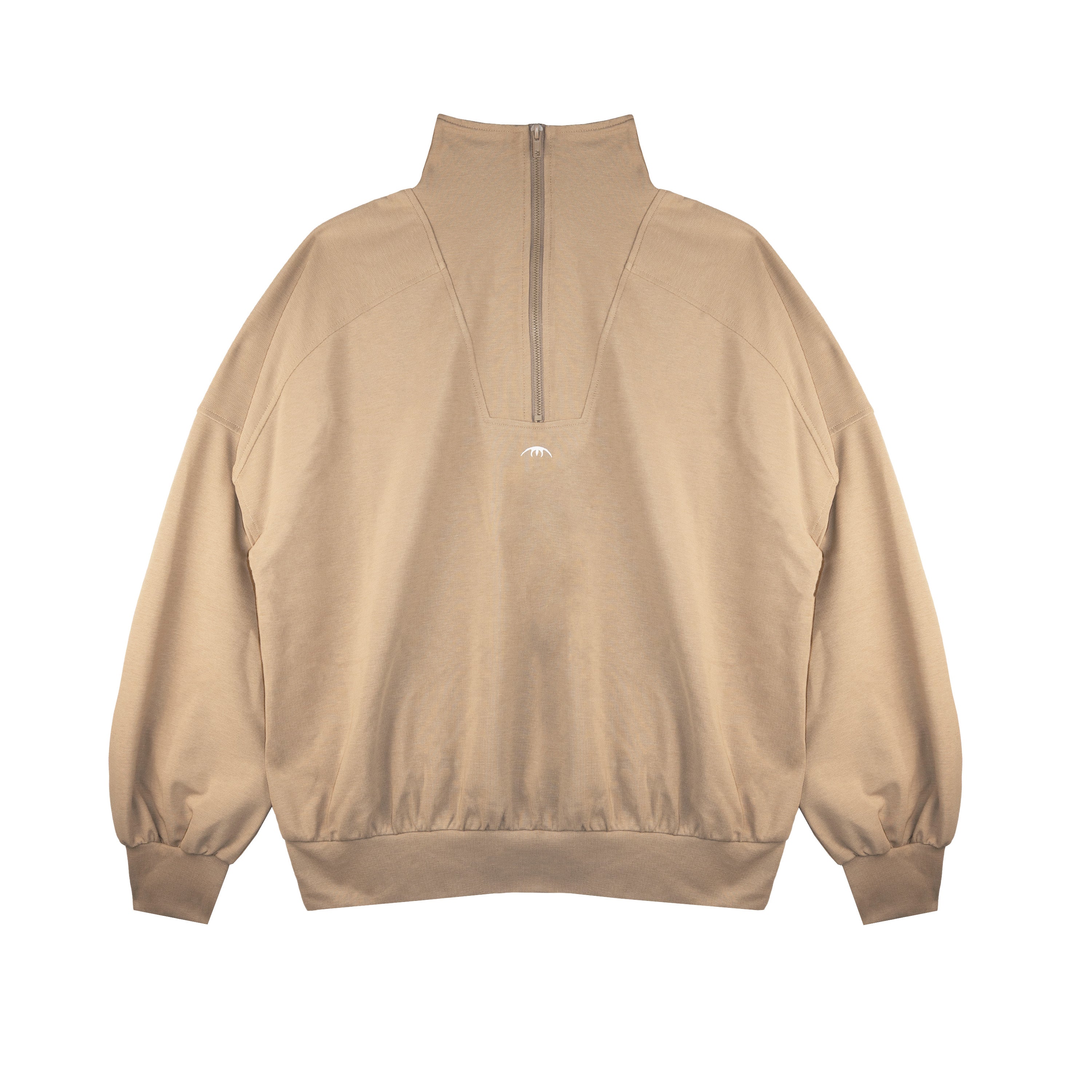 Velantra™️ Oversized Sweatshirt in Light Brown